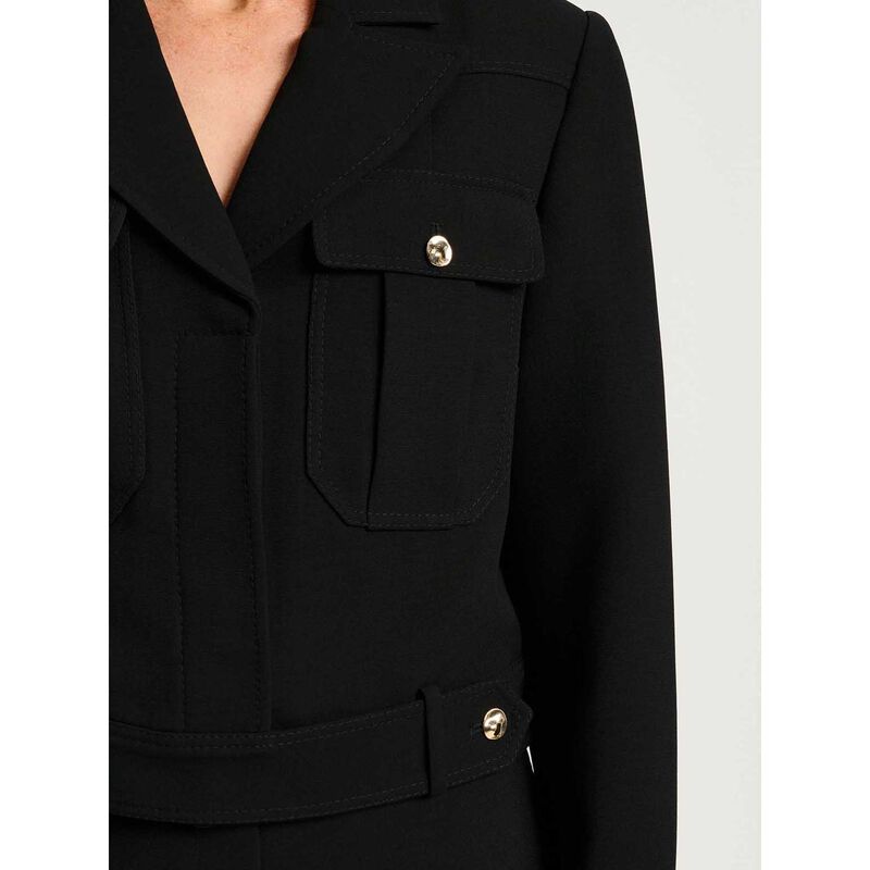 Veronika Maine Double Weave Cropped Jacket image number 2